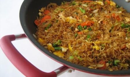 Shezwan Chicken Fried Rice
